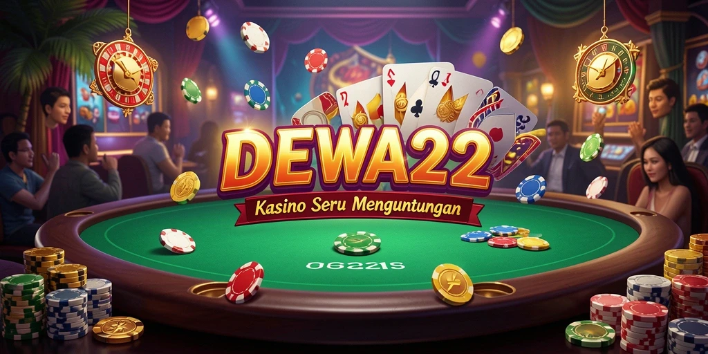 Tampilan menarik permainan Kasino di DEWA22.