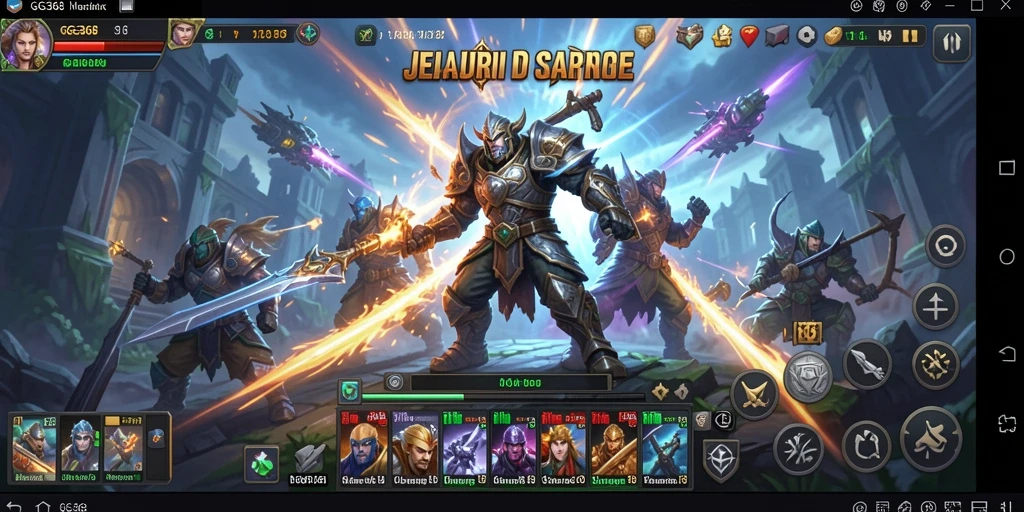 Gameplay seru GG368 yang menggabungkan strategi mendalam dan pertempuran epik.