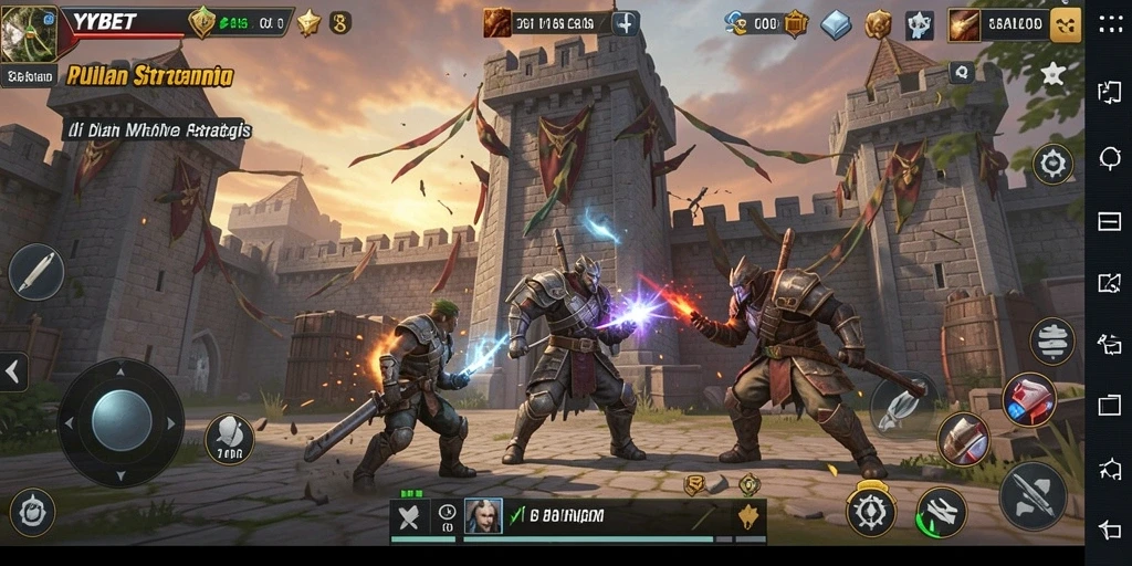 Tampilan permainan Tower Defense yang mendebarkan di YYBET.